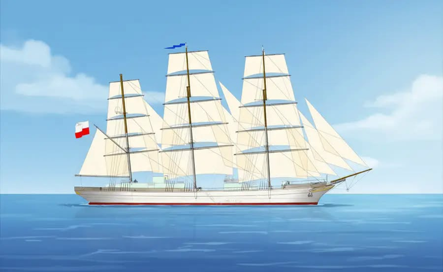 Visualization of the new vessel, source: Żeglarski info